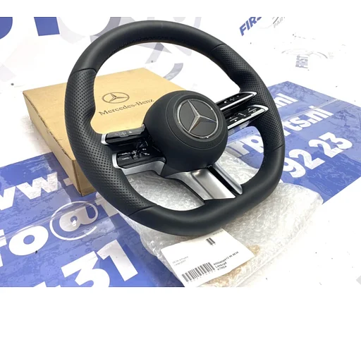A0004606912 2022 Mercedes AMG STUUR + AIRBAG W206 W213 W253 W223 W468 W257 ORIGINEEL Mercedes 2021-2024 STUURWIEL