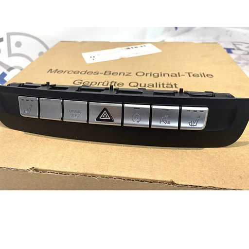A2469058102 radio knoppen alarmlicht schakelaar Mercedes A B CLA GLA Klasse 2012-2019 comand bediening stoelverwarming etc