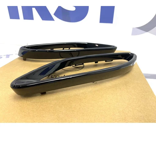 AMG LINE UITLAAT SIERLIJSTEN ZWART L/R Mercedes W177 W247 C118 W205 C205 H247 W253 W166 X247 V167 A B C CLA GLA CLS GLB GLC Klasse 2018-2022 ORIGINEEL ZWART