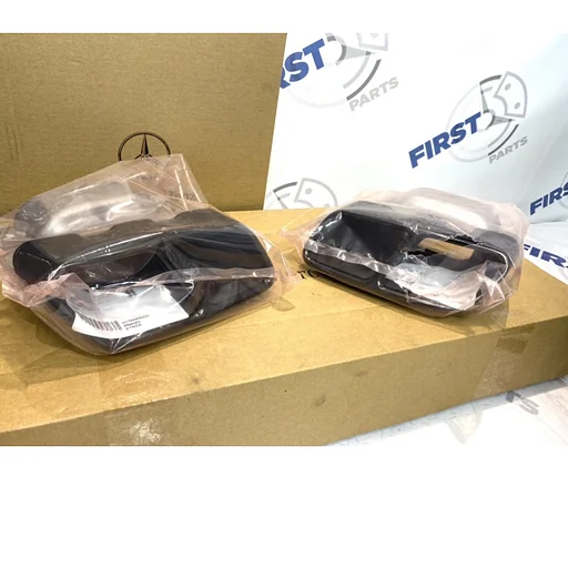 Mercedes A CLA GLA 45 AMG SIERSTUKKEN SET ZWART 2013-2019 SIERSTUK LINKS + RECHTS A45 CLA45 GLA45 Night Pakket