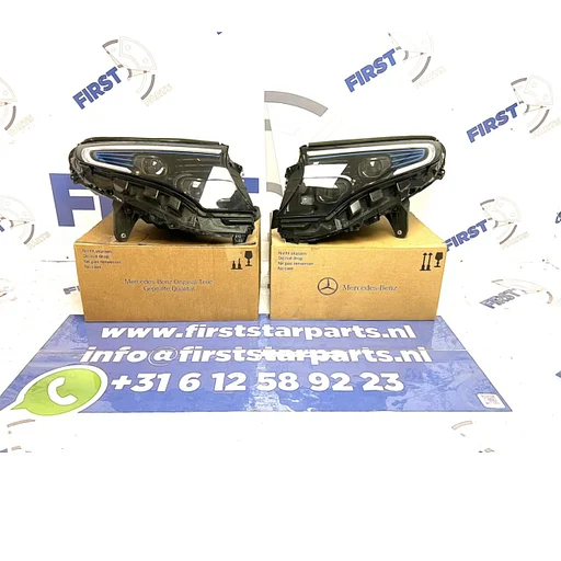 A2939067500 / A2939067600 N293 W293 EQC LED KOPLAMP SET origineel Mercedes 2019-2023 EQC400