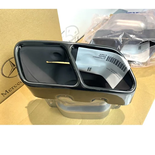 Mercedes A CLA GLA 45 AMG SIERSTUKKEN SET ZWART 2013-2019 SIERSTUK LINKS + RECHTS A45 CLA45 GLA45 Night Pakket
