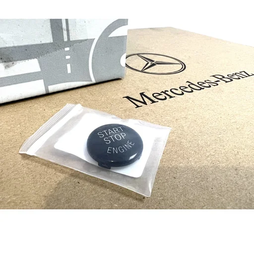 Mercedes AMG start / stop knop COVER W176 W177 W205 W117 W118 W213 W238 W156 W253 W166 W167 W292 W460 W463 KNOP COVER LOGO EMBLEEM