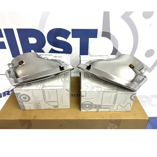 Mercedes C KLASSE AMG 2014-2020 W205 C205 S205 UITLAAT SIERSTUKKEN origineel MB EXHAUST TIPS L/R LINKS OF RECHTS