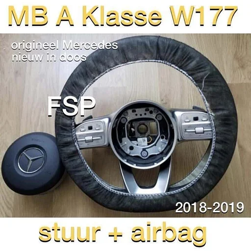 W177 origineel multifunctioneel Stuur Mercedes A Klasse 2019