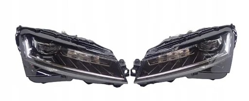 Skoda Superb 3V Facelift Crystal Full Led koplamp links rechts