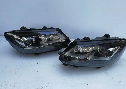 Volkswagen Touran 1T1 facelift Xenon LED koplamp koplampen