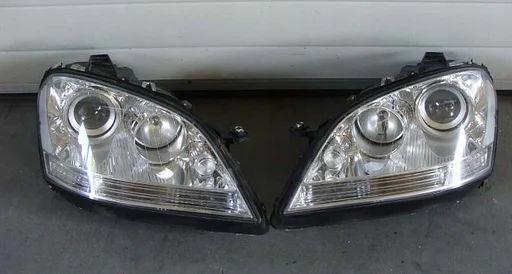 Mercedes ML W164 facelift Bi-Xenon LED koplamp koplampen links rechts