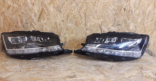 Skoda Fabia III facelift Full LED koplamp koplampen links rechts