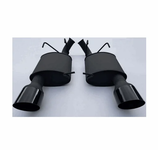 123 SPORTUITLAAT FORD MUSTANG GT 3.7 5.0 zwart UITLAAT EXHAUST