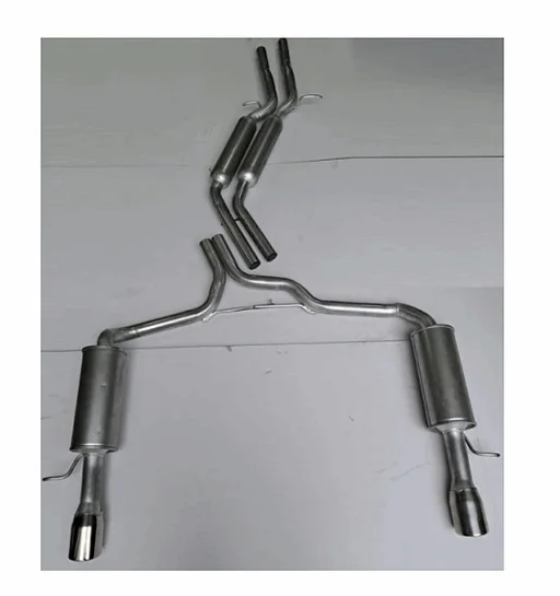 123 SPORTUITLAAT Audi A6 C6 4F 2.4 2.8 3.0 3.2 UITLAAT AUTO EXHAUST