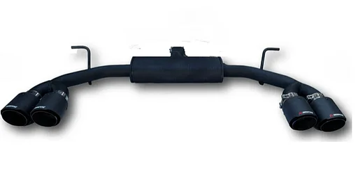123 SPORTUITLAAT AUDI A3 S3 8V quattro VW Golf 7 R 2.0 Tfsi UITLAAT EXHAUST