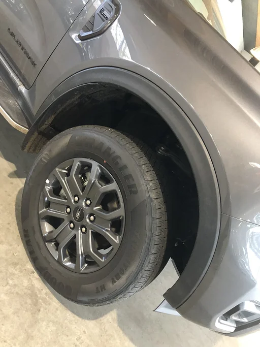 Nieuwe type velgen en banden COMPLETE   SET  ford ranger 2017 -2024