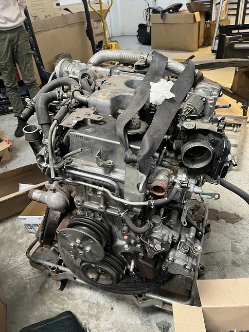 Motor 3-2 tTd  pajero