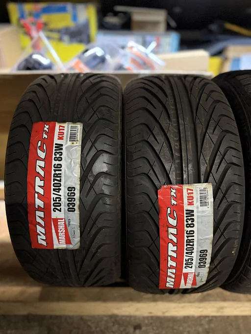 205/40R16 Daihatsu Coo Fiat Punto Volkswagen Golf Jetta Lupo