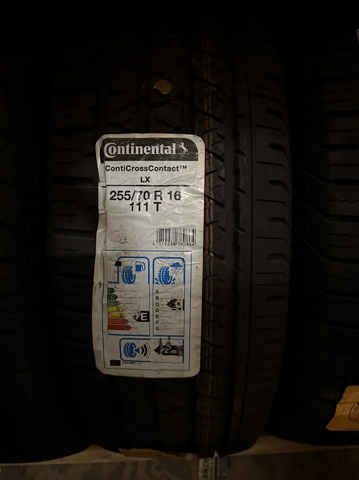 6x 255/70R16 111T Continental 255/70 R16 255/70/16 2557017