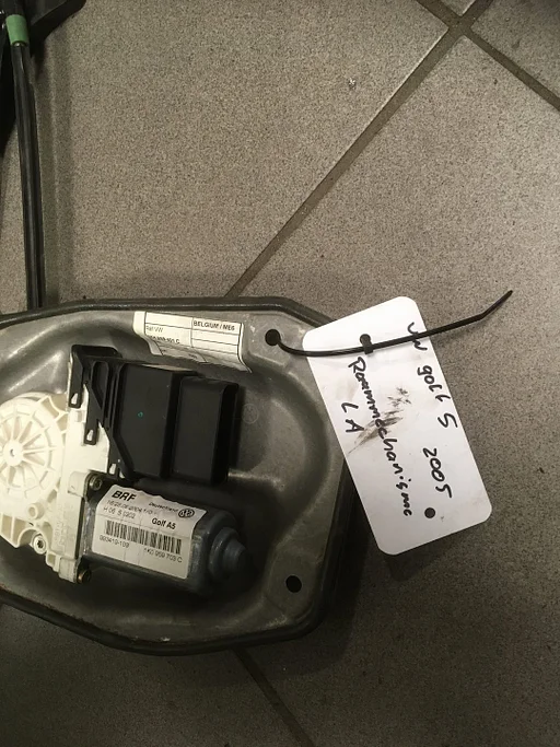 Vw golf 5 electr. raammech linksachter