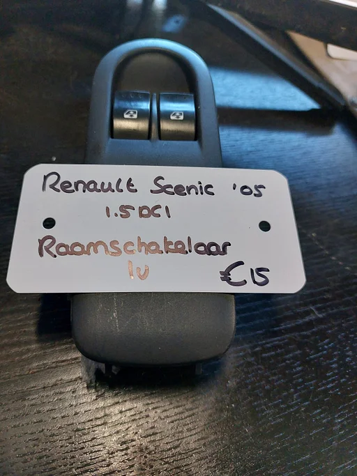 Renault Scenic 1.5DCI raamschakelaar lv '05