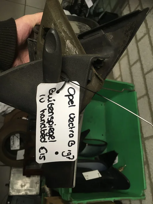 Opel vectra B 1999 spiegel handbediend links
