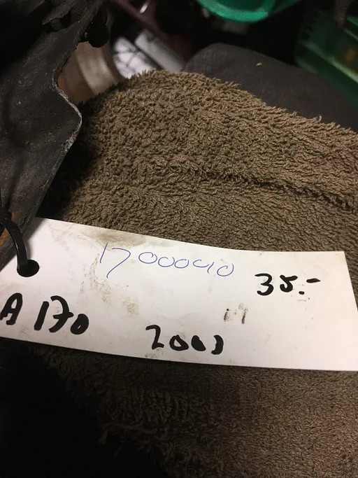 Mercedes A170 2001 brandstofpomp