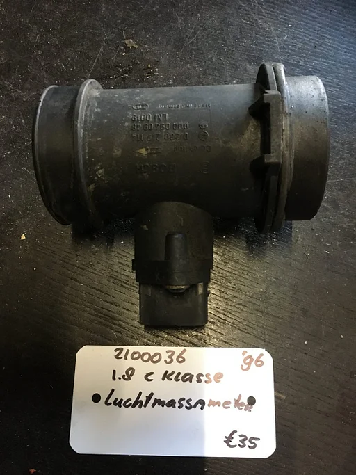 Mercedes C klasse 1.8 station 1996 Luchtmassameter