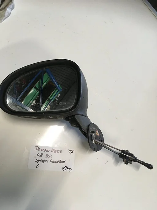 Daewoo Matiz 0.8 3 cil 2007  Spiegel Links handbed.