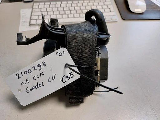 MB CLK 3.2B gordel lv '01