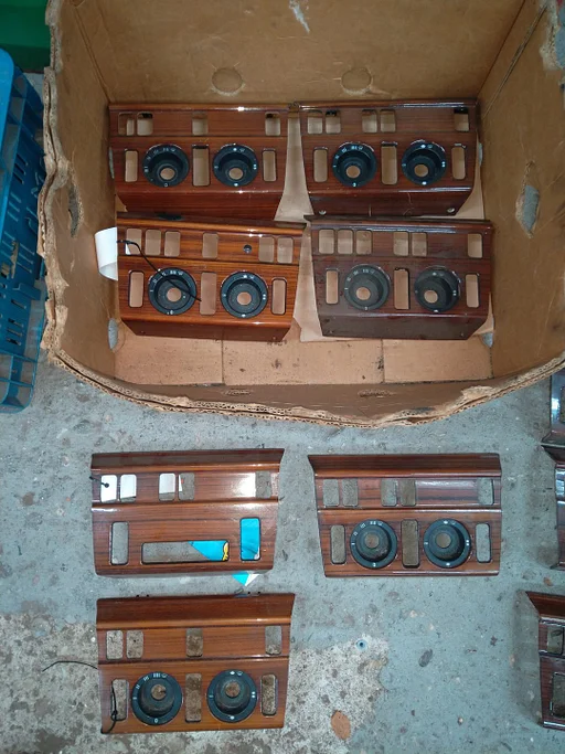 houten paneel Mercedes w124