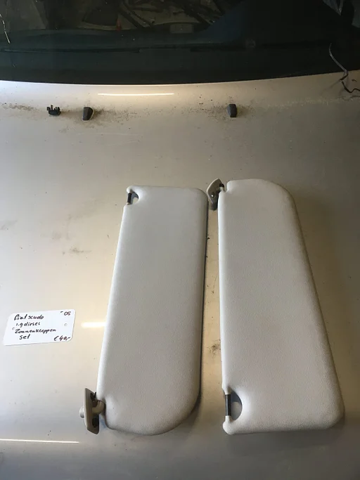 Fiat Scudo 2005 zonnekleppen set