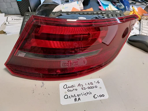 Audi A3 automaat 1.2B Achterlicht RA '16
