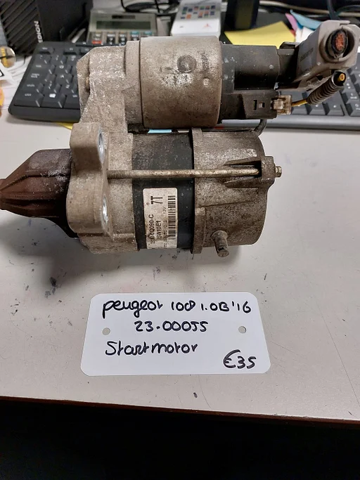 Peugeot 108 1.0B 5drs startmotor '16