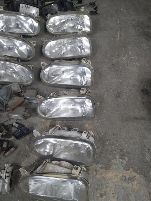 golf 3 koplampen lv of rv