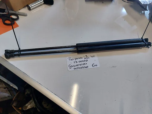 Fiat Panda 5drs 1.3B Gasverenset achterklep '05