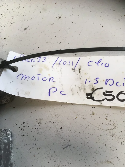 Renault Clio 2011    1.5 dci ECU