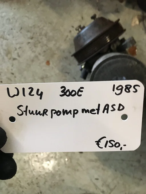 Mercedes W124 Stuurpomp met asd 1989 of 1990