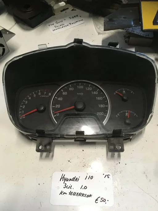 Hyundai I10 2015 1.0 Km Tellerklok