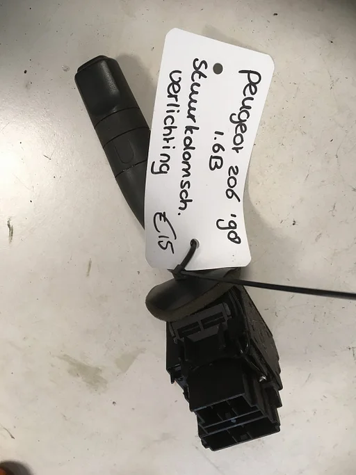 Peugeot 206 1998  Richtingaanwijzer verlichting combischakelaar met mistlamp
