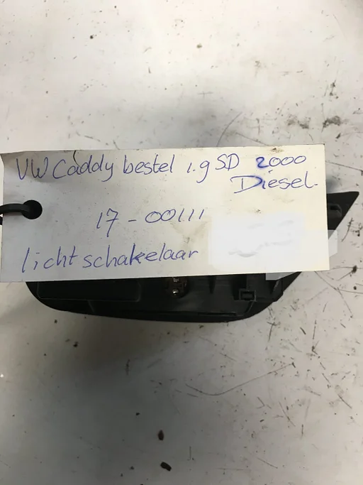 Vw Caddy 1.9sd 2000 Lichtschakelaar
