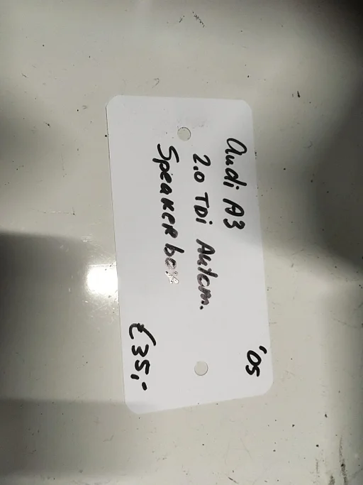 Audi A3 2.0 tdi automaat 2005 Speakerbox