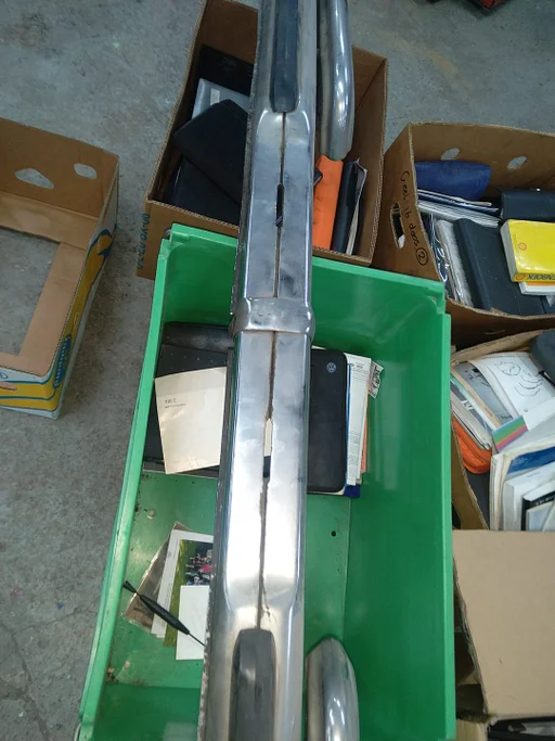 Mercedes w108 voor bumper