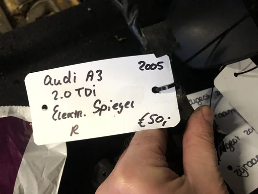 Audi A3 2005 Elektr. buitenspiegel met knipperlicht Rechts of Links
