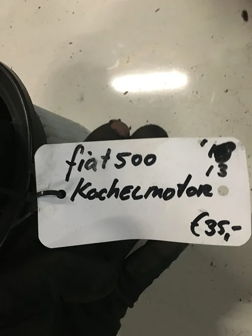 Fiat 500 2013 Kachelmotor