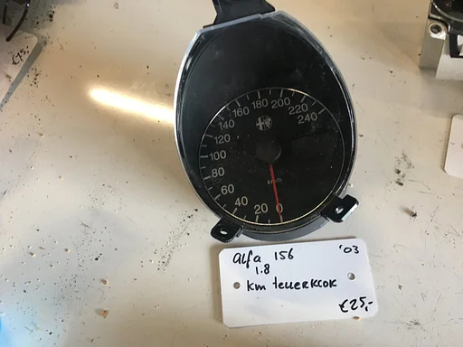 Alfa 156 1.8 2003 Km Tellerklok