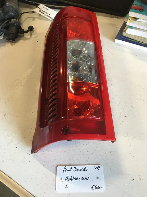 Fiat Ducato 2008 Achterlicht Links