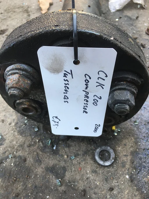 Mercedes CLK 200 Compressor Automaat  bwjr 2000 Tussenas