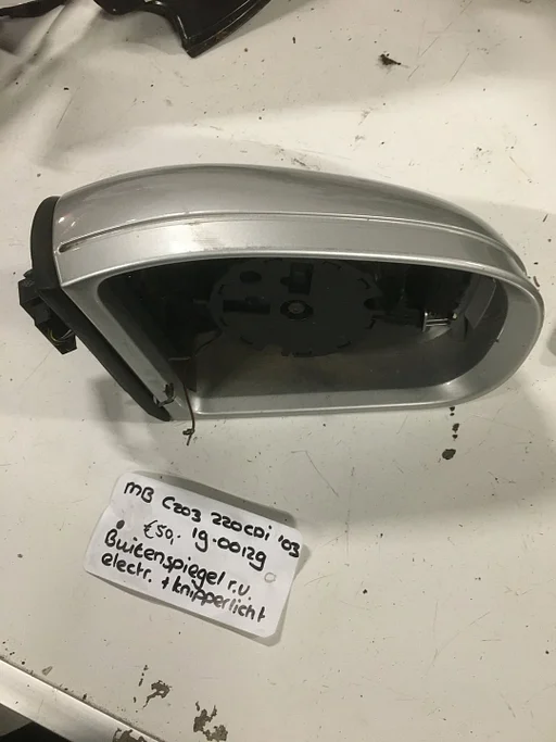 Mercedes C203 Buitenspiegel elektr. met knipperlicht Rechtsvoor