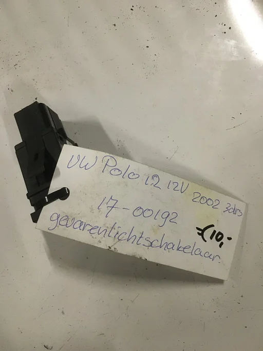 Vw Polo 2002  Alarmlichtschakelaar