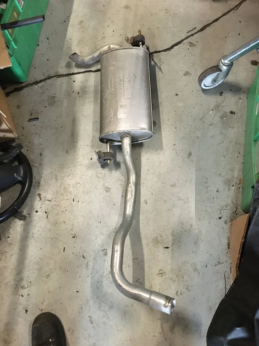 Vw Polo 1.4 mpi 3 drs 2000 Einddemper