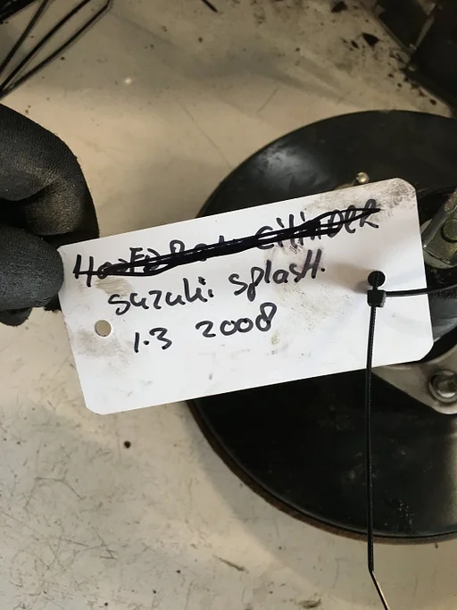 Suzuki Splash 1.2 2008 Rembekrachtiger