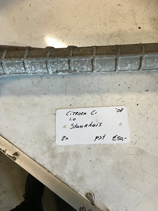 Citroen C1 1.0 2008  Stuurhuis